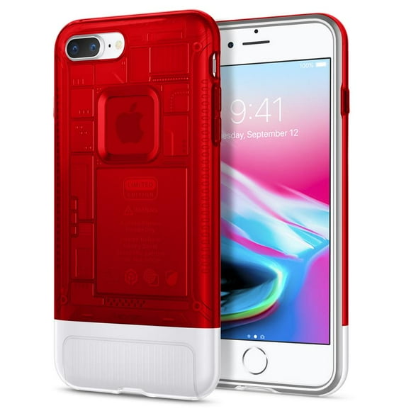 Funda Classic c1 para iPhone 7 | 8 plus Ruby Spigen Spiggen original