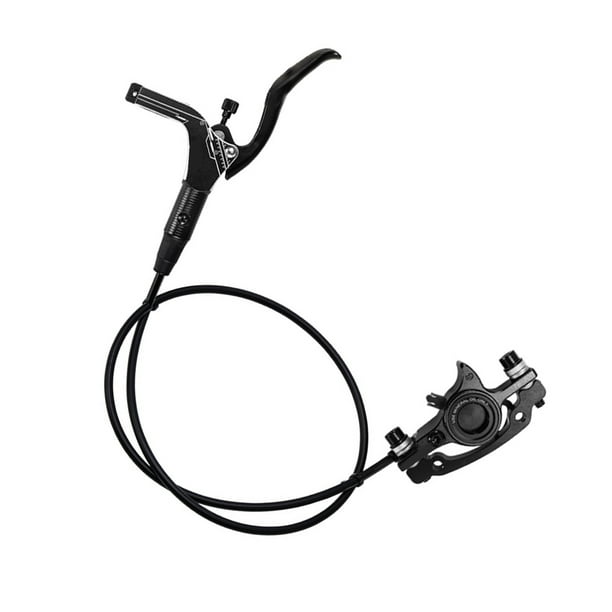 Yuarrent Juego de frenos hidráulicos para bicicleta, accesorios para bicicletas, pieza modificada profesional, accesorio para bicicleta, Kit de Ciclismo Negro Freno delantero izquierdo