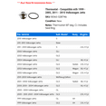 thumbnail image 2 of Thermostat - Compatible with 1999 - 2005, 2011 - 2015 Volkswagen Jetta 2000 2001 2002 2003 2004 2012 2013 2014, 2 of 2