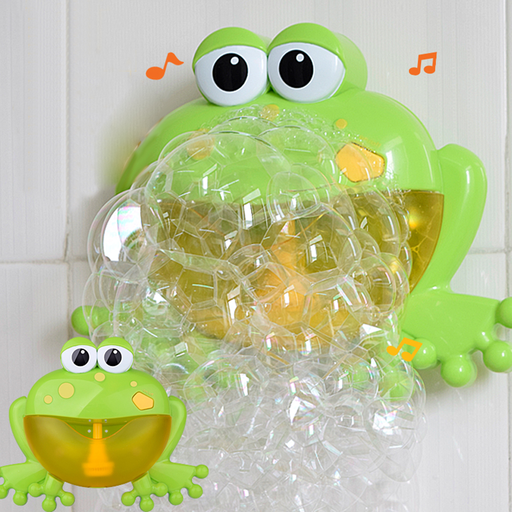frog bubble machine bath