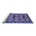 thumbnail image 2 of Ahgly Company Machine Washable Indoor Rectangle Persian Blue Traditional Area Rugs, 4' x 6', 2 of 4