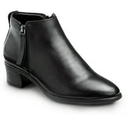 SR Max Reno, Women's, Black, Demi Boot Style Soft Toe Slip Resistant Work Shoe (8.0 M)