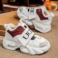 thumbnail image 6 of Men's Winter Thermal Low-Top Sneakers - Warm PU Upper & PVC Sole, Lace-Up for Outdoor, Casual, Sports - Cold Weather Traction, Low-Top Round Toe (Low-Top Ankle) - Ideal for Ice & Snow, 6 of 9