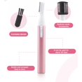 thumbnail image 4 of CHOK Rechargeable Eyebrow Hair Remover Eyebrow Trimmer Kit With Brush Eyebrow Comb For Face Lips Armpit Leg Body Cleaning, 4 of 7