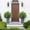4Pcs Green, variant on EastVita 25in Artificial Cedar Topiary Trees with Ground Spike for Outdoor-Fake Topiary Ball Trees Artificial Plant Brush for Indoor Outdoor Set of 2