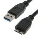 thumbnail image 2 of Cable USB 3,0 macho A a Micro B de Bluelans Doonjiey para disco duro externo HDD, 2 of 5