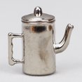 thumbnail image 3 of Tetera miniatura Dollhouse Kettle a escala 1:12 de metal plateado, 3 of 3