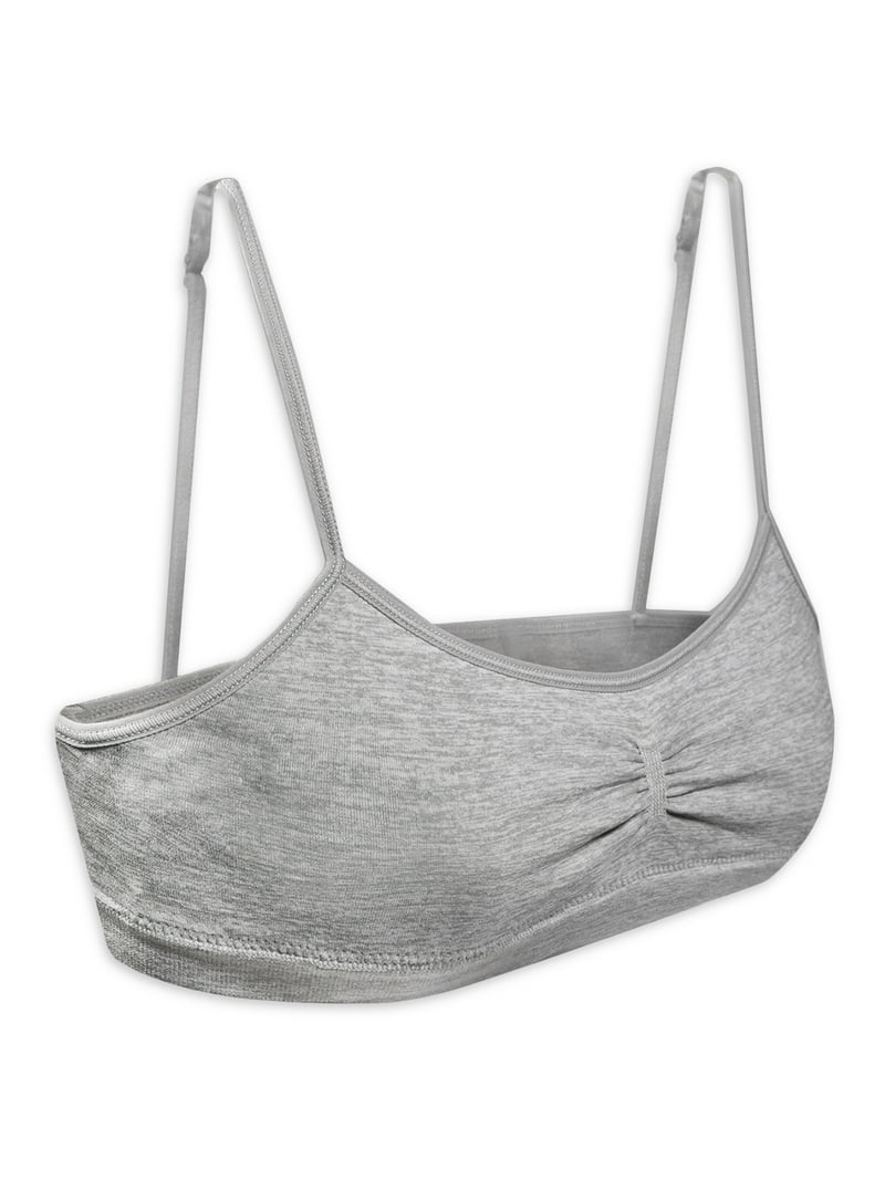 Fruit of the Loom Girls Sports Bra Removable Pads, 2-Pack