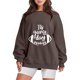thumbnail image 1 of Gibobby Casual Sudadera para Mujer Sudadera para mujer linda camisa de otoño con cuello redondo(Café,XL), 1 of 5
