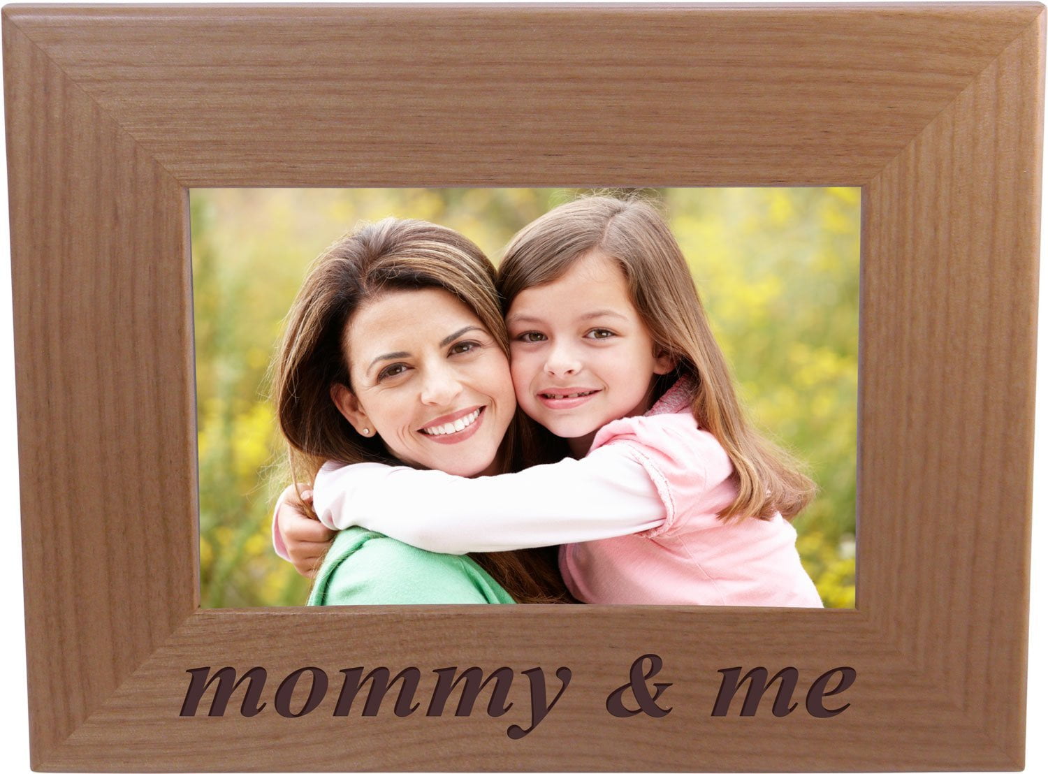 Free Engrav Personalise this frame Mummy Wooden Photo Frame 4x6 