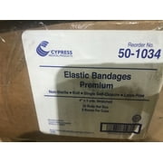 50-1034 Cypress Medical Bandage Prem Elastic 4"X5YD NS LF CS/50