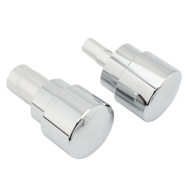 1 par de pernos de tapa de tapa de eje delantero de motocicleta C electrochapa