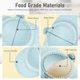 thumbnail image 3 of 7PCS Dumpling Maker Empanadas Press Mold,Empanada Maker Set in 3 Different Sizes with Round Dough Cutter&Stuffing Spoon Chinese Dumpling Pie Empanadas Press Mold Kitchen Accessories, 3 of 8