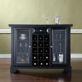 thumbnail image 2 of Crosley LaFayette Sliding Top Bar Cabinet in Black, 2 of 9
