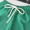 thumbnail image 6 of TOWED22 Toddler Baby Boy Summer Clothes Short Sleeve T-Shirt Tops Shorts Set 2Pcs Casual Outfit Green,9-10 Y, 6 of 8
