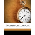 thumbnail image 1 of English Childhood; (Paperback), 1 of 1