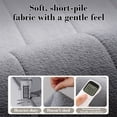 thumbnail image 6 of Taicans Sofa Seat Cushion,Soft Short Plush Couch Pad 39.3"x11.8" Non-Slip Gray Furniture Protector for Living Room, 6 of 6