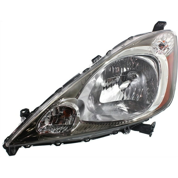 Headlight Compatible With 2009-2011 Honda Fit Left Driver Halogen With bulb(s)