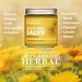 thumbnail image 5 of Touchy Skin Healing Salve, Eczema Treatment, Natural Eczema Ointment, Sensitive Skin, Dry Hands Feet Elbows, Cuticles, Comfrey Salve, Calendula Salve, Licorice Salve, Plantain Salve, Ora's Amazing Touchy Skin Salve 1oz & 4oz Pack, 5 of 9