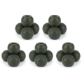 thumbnail image 1 of Protectores Patas para Silla Camping Gorros Helinox (oscuro) Color Verde 4 Uds., 1 of 9