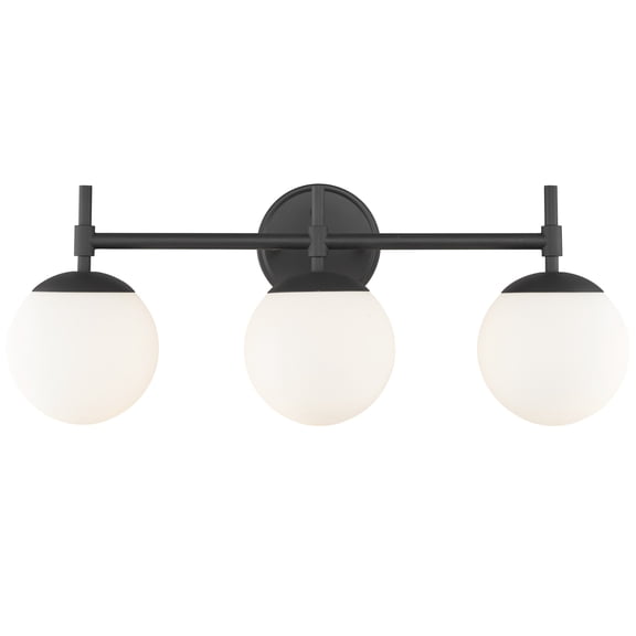 Millennium Lighting 30303-MB Redondo 3 Light 24" Wide Bathroom Vanity Light - Black