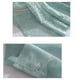 thumbnail image 4 of Elegantes cortinas de gasa transparente con flores bordadas para baño Azul 130x41cm, 4 of 9