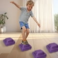 thumbnail image 4 of Non-Slip Sensory Balance Stepping Stones for Kids - Colorful Indoor/Outdoor Training Blocks for Physical Development, Core Strength, and Motor Skills (Ages 3-12), 4 of 5