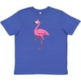 thumbnail image 3 of Inktastic Ladylike Flamingo Youth T-Shirt, 3 of 5
