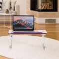 thumbnail image 4 of Costway Lap Desk Pliant Paresseux Ordinateur Portable Table Plateau de Lit Réglable, 4 of 10