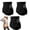 A02-Black 3PC Shaping Panties, variant on Sculpting Shorts for Women Fat Burning Shorts High Waisted Shaping Shorts Quemador De Grasa Abdominal Beige,L