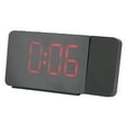 thumbnail image 2 of Verdant Touch Projector Clock LED Projector Alarm Clock with FM Radio Snooze Function 4 Backlight Brightness for Bedroom Office, 2 of 8