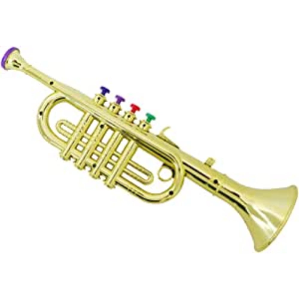 AAOMASSR Toy Trumpet With 3 Colorful Keys Musical Instrument Gift For