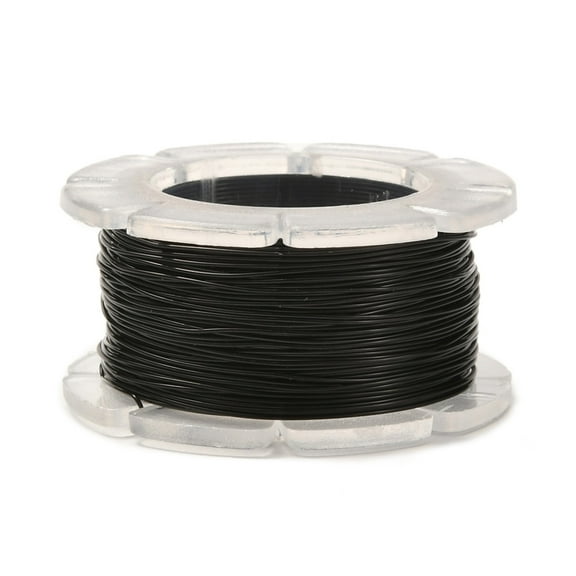 Round Copper Craft Wire for Jewelry Making Long-Lasting Plated Black 24 Gauge 0.5mm about 39.37 Feet(12m)/roll.