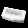 thumbnail image 2 of kurtrusly Nail Beauty Cleaning Box Portable Plastic Nail Tray Manicure Tools Transparent Cover, 2 of 8