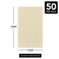 thumbnail image 6 of Aged Parchment Cardstock – Multipurpose Parchment Card Stock for Certificates, Menus and Wedding Invitations | Medium Weight 65lb Cover (176gsm) | 8.5 x 14” (Legal Size) | 50 Sheets per Pack, 6 of 6
