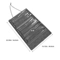 thumbnail image 2 of PAMINGONO Felt Karate Belt Display Rack with Wall Pockets for Martial Arts Belt and Medal Protection, 2 of 7