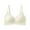 Khaki, variant on Busydd Bras for Women No Underwire Breathable Comfortable Solid Color Seamless Bra Solid Color Supportive Everyday Push up Bra L