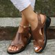 thumbnail image 4 of MKLEKYY Sandalias de Verano para Mujer, Sandalias de Mujer Con Costuras, Tacón Bajo Ahuecado, Sandalias Informales de Punta Abierta de Talla Grande para Mujer, 4 of 4