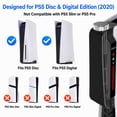 thumbnail image 3 of External USB Cooling Fan Fit for  PS5 Disc & Digital Edition, EEEkit Centrifugal Cooling System with 3-Speed Adjustable Fan, Temperature Control Cooler, Black, Not Fit for PS5 Slim or Pro, 3 of 9