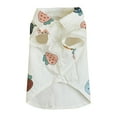 thumbnail image 1 of Pequeño perro ropa de gato fresa camisa transpirable mascota atuendo pequeño perrito ropa, 1 of 6