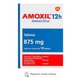 thumbnail image 1 of Amoxil 12 h Amoxicilina 875 mg 10 tabletas, 1 of 3