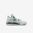 thumbnail image 2 of Little Kid's Jordan 4 Retro White/Oxidized Green-White (BQ7669 103) - 11, 2 of 8