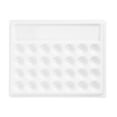thumbnail image 1 of SHISUYAN 1Pc Color Mixer Plate For Color Storage Artists Use White Ceramic 11.8X5.9X0.6In, 1 of 8