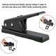 thumbnail image 4 of Guitar Pick Punch Set With 2 Pick Strips 2 Sandpaper Easy-to-use Diy Pick Maker Wonderful Gift Choice For Guitar Players Birthdays Family Friends, 4 of 5