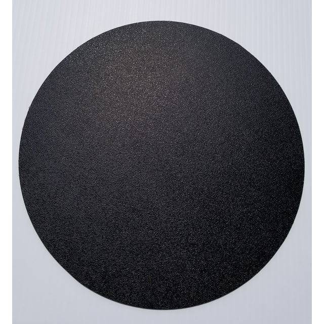 Black ABS Plastic Sheet 1/8" Thick Circle Pick Your Diameter (12")