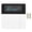 White, variant on NFTIGB 16A Smart Color Thermostat, Wi-Fi Programmable Electric Heating Temp Controller with LCD Display for Office Home Hotel Shopping Mall, 90V-240V Gray (3.4 inches / 8.6 cm)