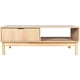 thumbnail image 1 of Mesa de centro Molte Mobica con estilo minimalista y funcionalidad, estructura de melamina, pata de madera maciza de caucho para completar tu sala, 1 of 6
