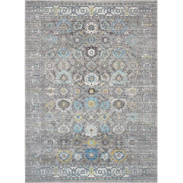 8 x 10 Pi Chelsea Machine de Conception Faite & Tapis de Métier à Tisser de Puissance&44; Argent