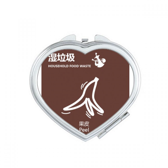 Treatment Wet Garbage Peel Garbage Sort Mirror Travel Magnification Portable Handheld Pocket Makeup
