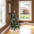thumbnail image 3 of GZHJMY Christmas Tree Skirt Colorful Polka Dot 48"es for Indoor Outdoor Holiday Party Office Store Cupboard Decoration, 3 of 6